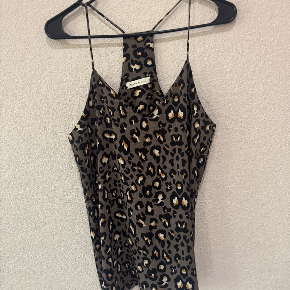 Newbury Kustom Leopard Print Camisole